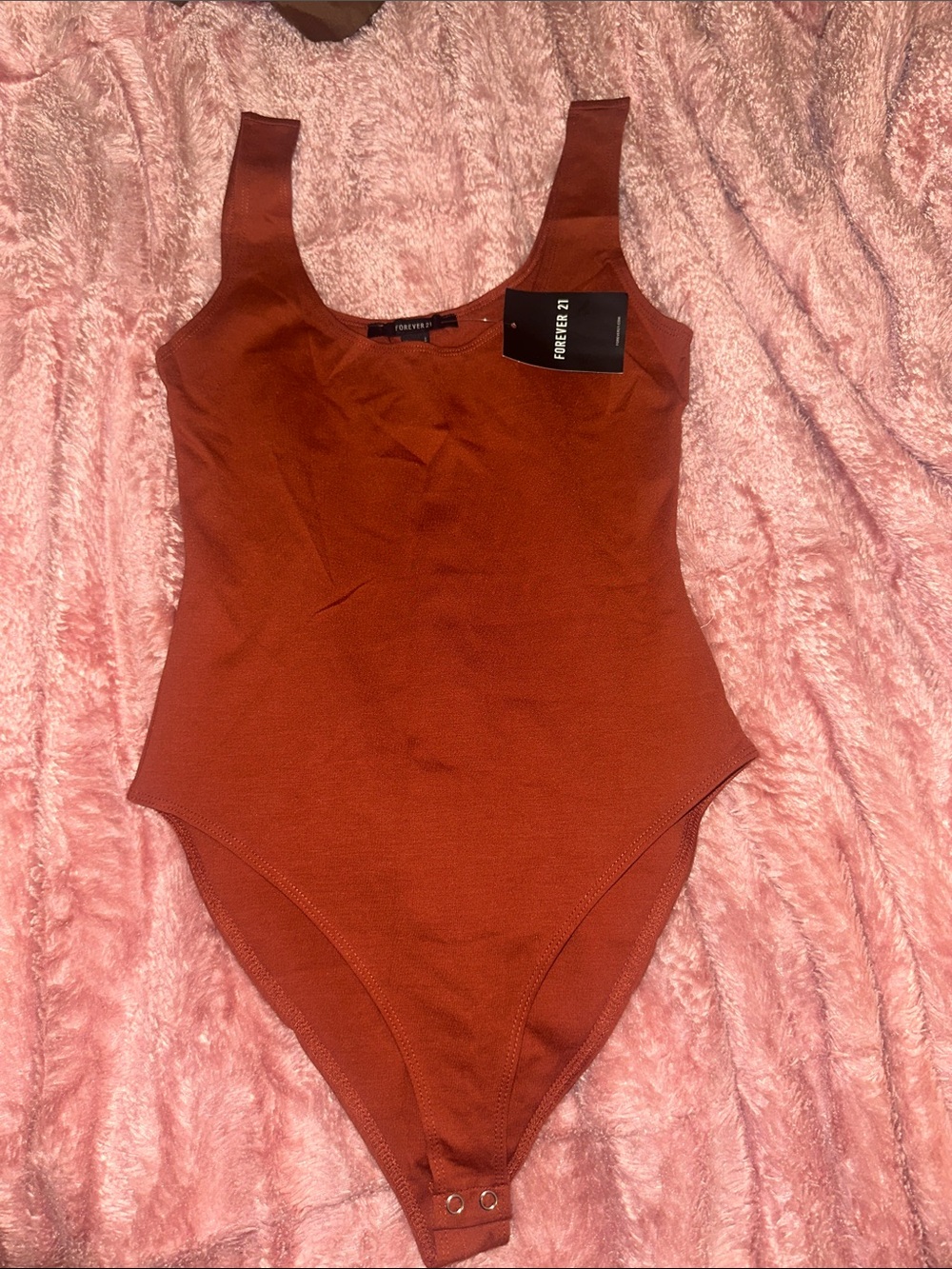 Forever 21 Scoop Neck Bodysuit
